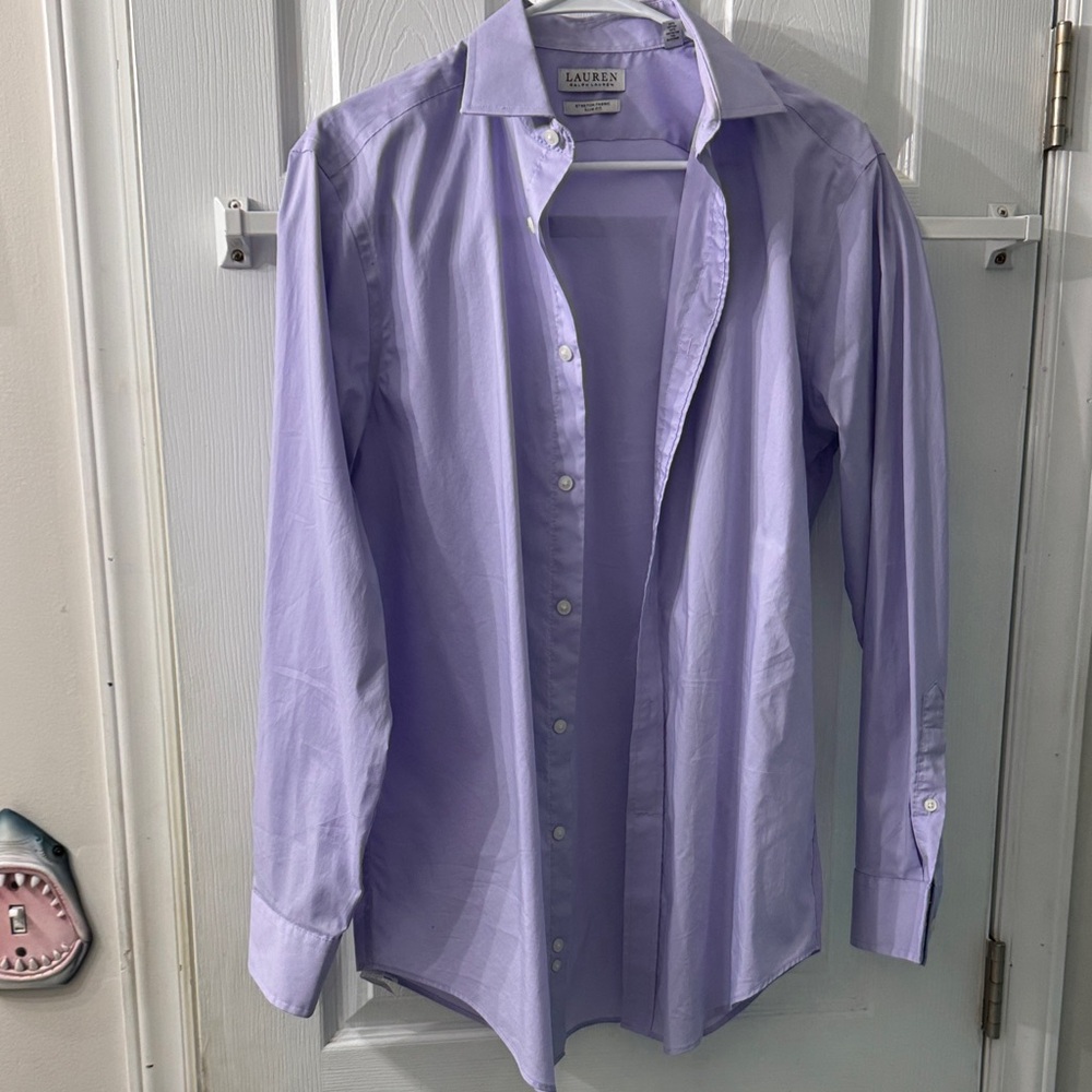Ralph Lauren Light Purple Men's Dress Shirt
